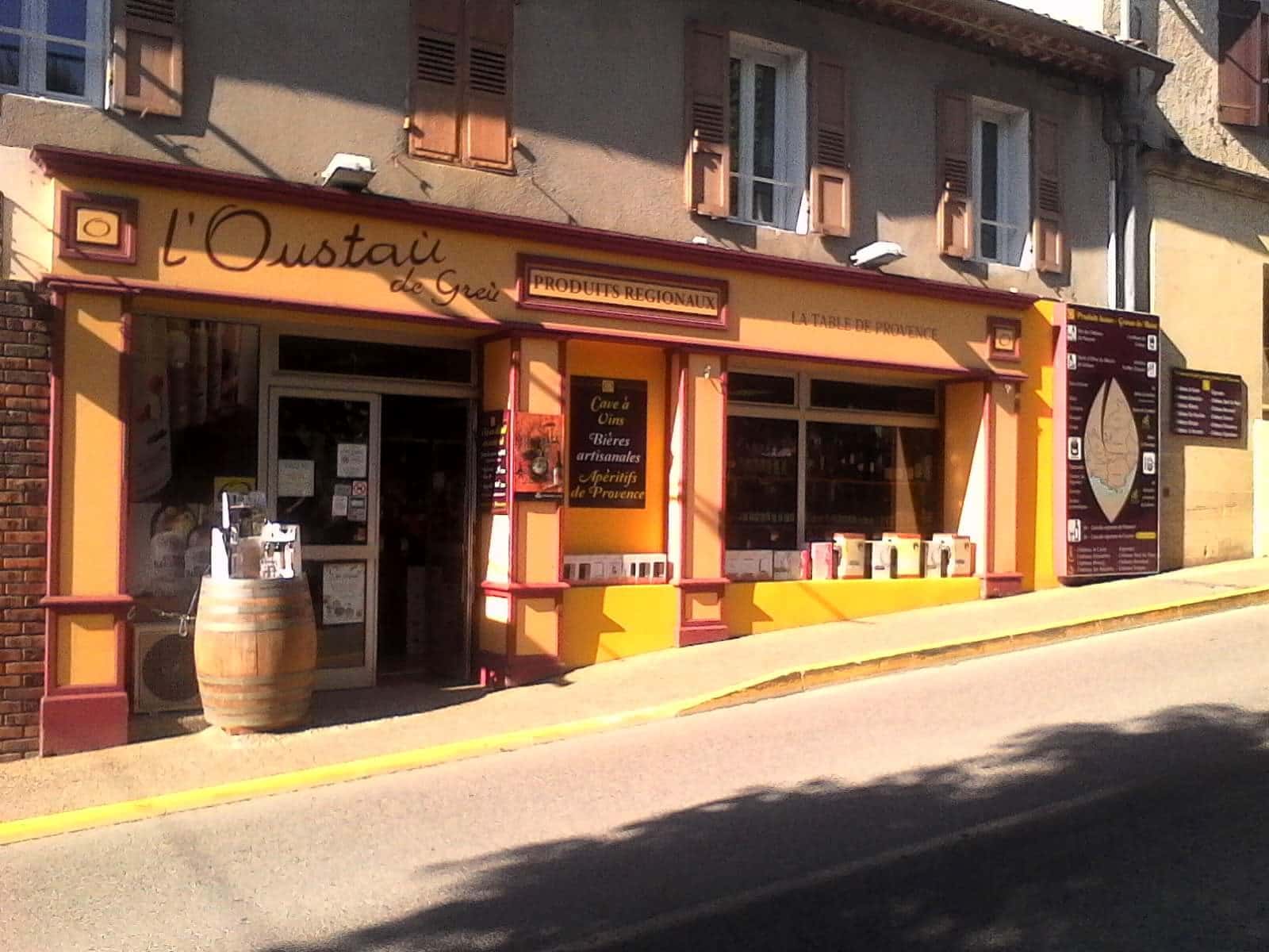 Notre boutique "L'Oustaù de Greù" à Gréoux-Les-Bains