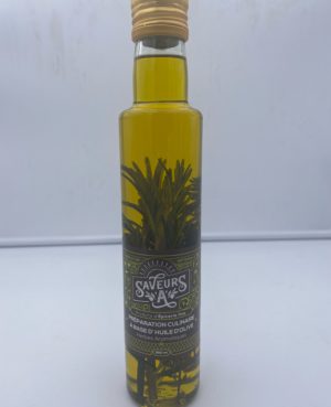 Préparation Culinaire d'Huile d'Olive aux Herbes Aromatiques de Saveurs A